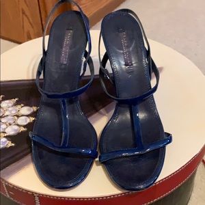 Ralph Lauren Blue t-strap